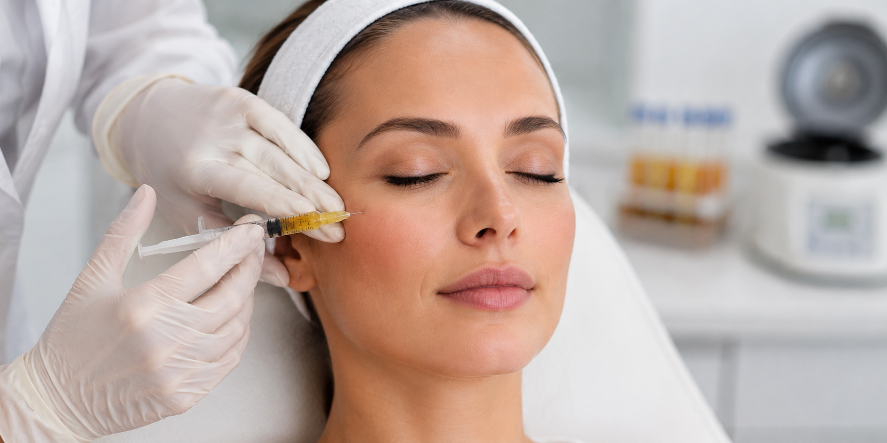 PRP non-surgical facelift for natural anti-aging facial rejuvenation in New Orleans