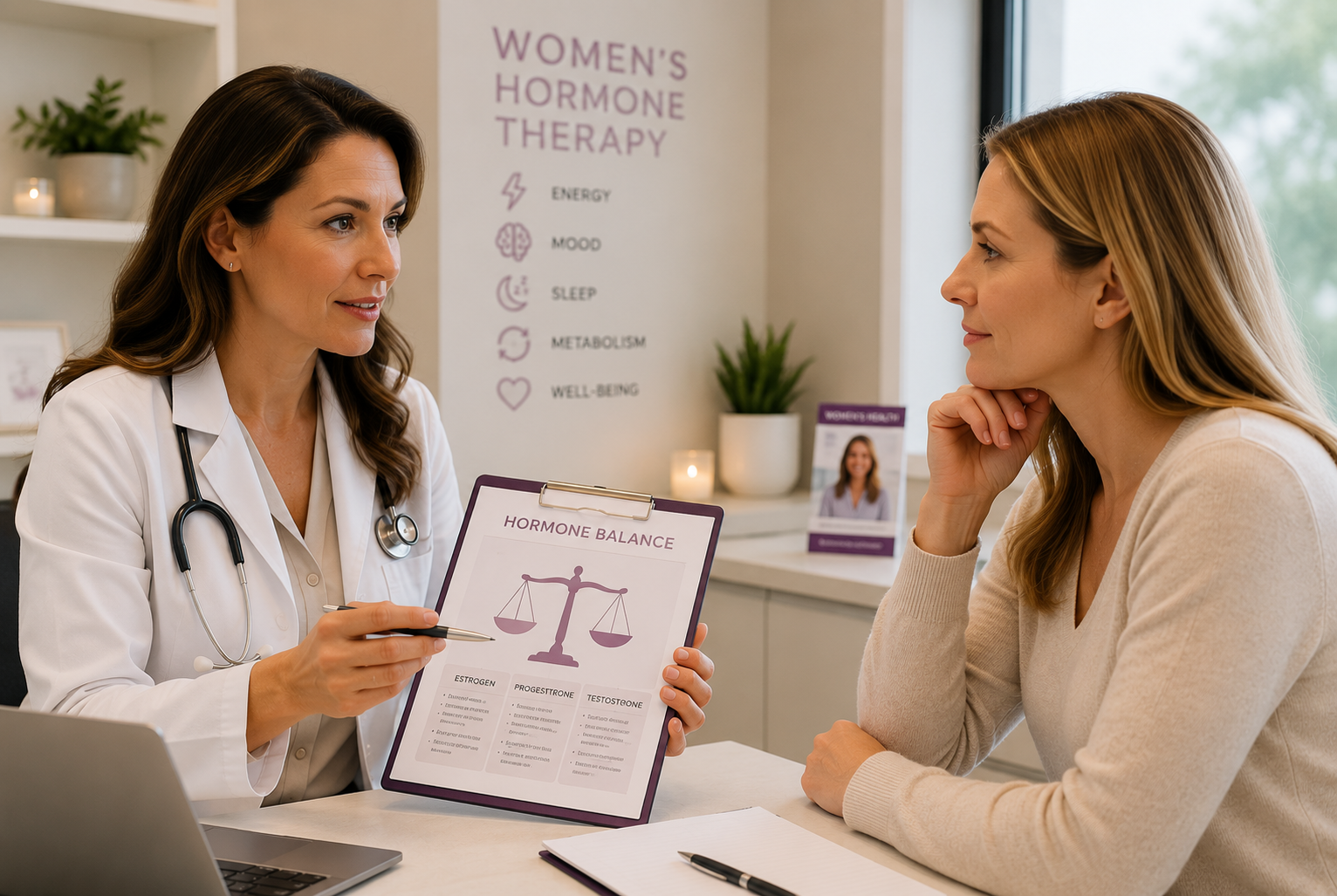 Women’s hormone therapy treatment for hormonal balance and wellness in New Orleans